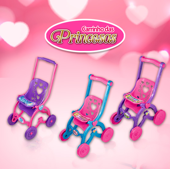 Carrinhos Princesas